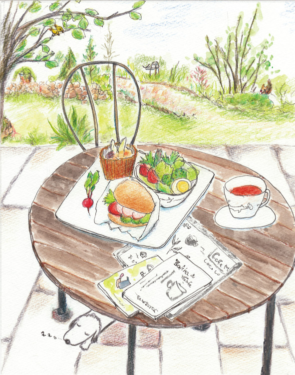 お昼寝してる間に